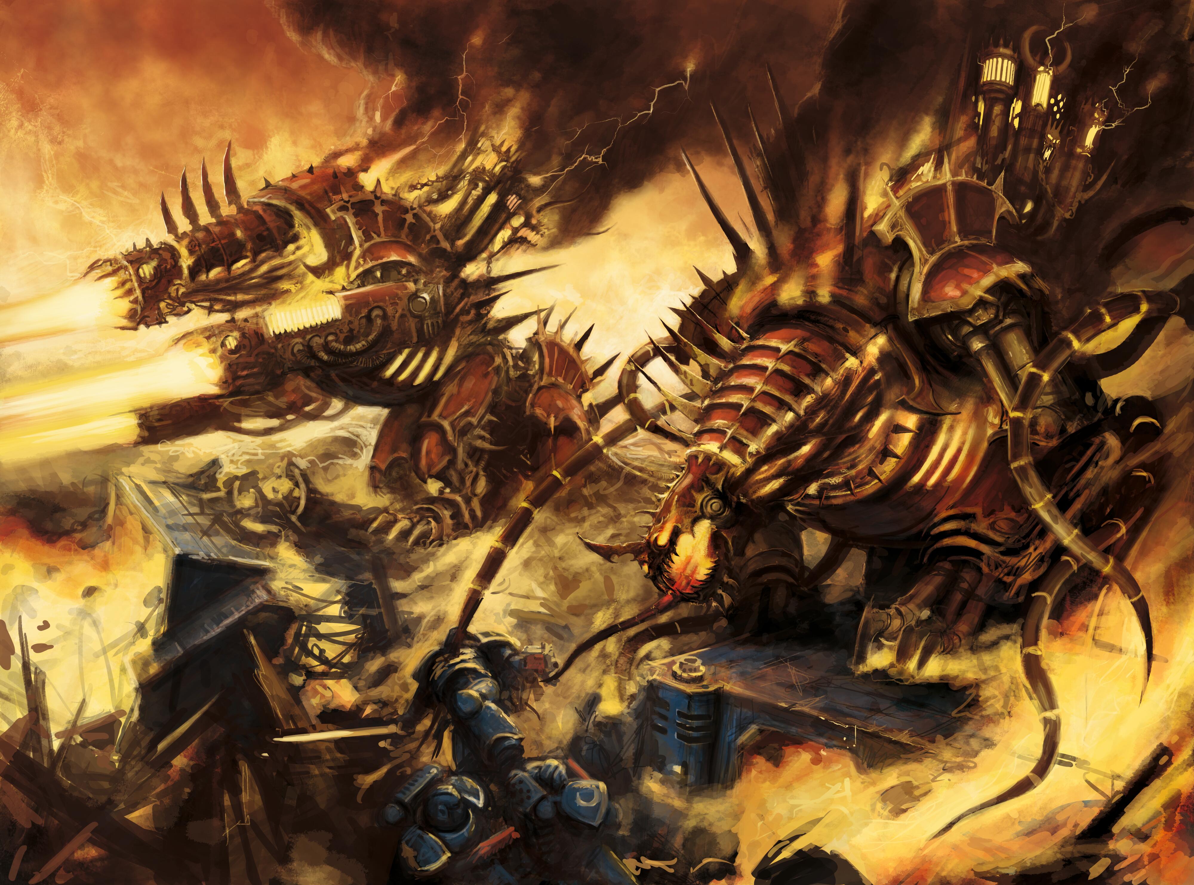 Daemon Engines - News - Warhammer 40,000: Rogue Trader